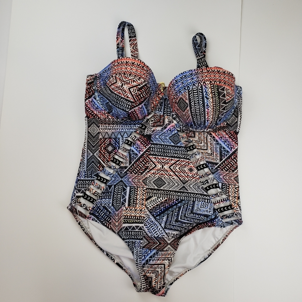 Swimsuits For All Women's One-Piece Swimsuit in Black, Blue, Pink